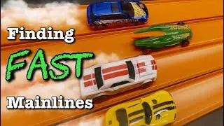 We fire off some new mainline Hot Wheels and Matchbox and discover some surprising speed!