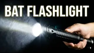 Enjoydeal 2000 Lumen CREE Q5 LED Zoomable Extendable Telescoping Security Bat Flashlight Torch Lamp
