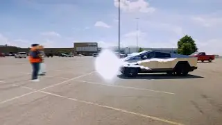 Cybertruck Goes Back To The Future