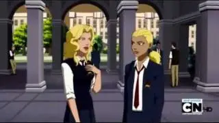 Young Justice Artemis first day at gotham high