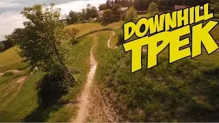 ☀ Квадрокоптер-экстремал на велосипедном треке. RAW HD [Downhill Track Freestyle]