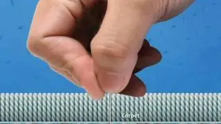 Measuring Carpet Depth for Chair Mats by ES ROBBINS Corporation