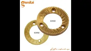 Koryaiko Gemilai CRM9012 | Changing Burr to Titanium Burr