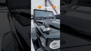 Mercedes-Benz G-Class real and copy///#viral #attitude #car #gwagon #shorts