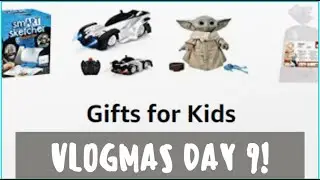 Vlogmas Day 9!  Top 10 Kids Gifts | Christmas List | Present Ideas