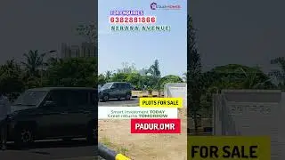 Omr Plots For Sale #siruseri #omrplots #kelambakkam #omr #chennai #home #property