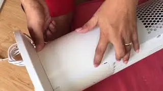 How to Assemble Seville Classic Tower Fan V-Tips #2 (Cleaning & Assembling) Part 2