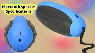 Boat Rugby 10 Watt bluetooth speaker || Specifications