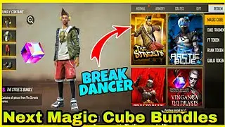 NEXT BREAK DANCER BUNDLE IN MAGIC CUBE || UPCOMING MAGIC CUBE DRESS IN FREE FIRE