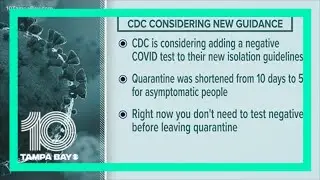 Fauci: CDC mulling COVID test requirement to 5-day isolation for asymptomatic