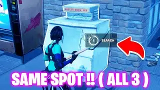 Liberate and collect fish from Coolers, Ice Machines, or Chests Fortnite