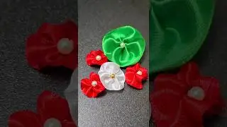 Christmas special flowers #tailoringtips #itsminebyshalima #christmasspecial #satincotton