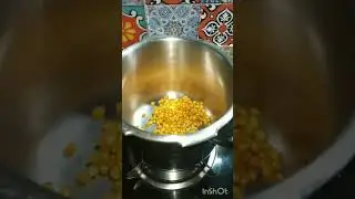 Popcorn from raw Corn#recipe#shorts#trending