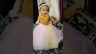Gulabi sadi#cutebaby #trending#viralvideo #Hitikashorts