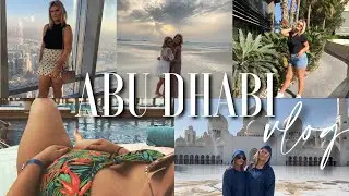 ABU DHABI TRAVEL VLOG | GRAND MOSQUE, BEACH CLUBS, YAS ISLAND + BURJ KHALIFA
