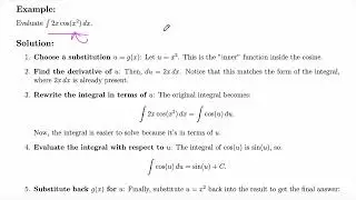 U-substitution #integrationtechniques