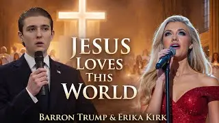 🎵 BARRON TRUMP & ERIKA KIRK &ndash; JESUS LOVES THIS WORLD | Christian Worship Duet