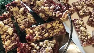 Oatmeal Jam Bars