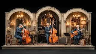French Manouche Jazz | Acoustic Trio Swing in a Cozy Evening Salon ✨🎻