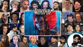 Avatar: Fire & Ash Official Trailer Reaction Mashup | Avatar 3 | James Cameron