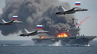 Threat from the Sky: Russian Sukhoi Targets US Aircraft Carrier