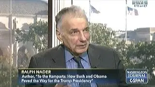 Ralph Nader Explains How Bush And Obama Laid The Ground Work For Donald Trump To Become President!