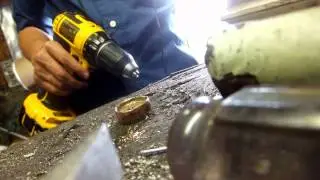 A ring from a coin - Instruction/Demo
