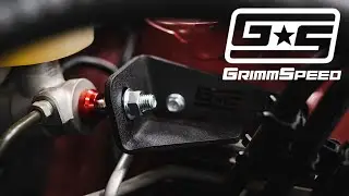 Grimmspeed Master Cylinder Brace Install