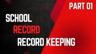 School Record ( record keeping )@cruxofeducation...