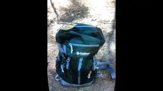 Outdoor Products 47.5 Liter Arrowhead Frame Backpack review