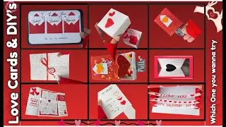 Viral 2026 ❤️Valentine's Day Crafts|10 DIY'S|Handmade Cute gifts ideas for your loved ones❣️|Video