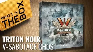 Unboxing: V-Sabotage - Ghost Expansion & Miniatures Pack | Triton Noir