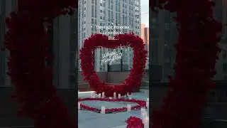 Magical Proposal in New York 💍 | Rooftop Romance #luxuryproposal #nycproposal #proposalinspiration