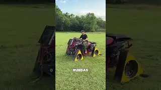 El auto del t&iacute;o tiene llantas triangulares&hellip; &iexcl;y es incre&iacute;blemente r&aacute;pido!