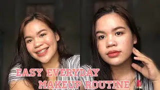 easy everyday makeup routine | acne prone skin | sam montecillo