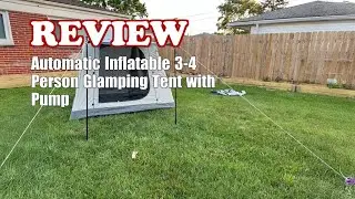 Automatic Inflatable Tent Review: Easy Setup for 3-4 People with Pump - Worth It? 2026