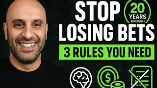 Stop Losing Bets: The 3 Rules Every Smart Bettor Follows (20 Years of Proof)