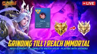 🛑 LIVE | DAY-16 | IMMORTAL GRIND WITH SUBSCRIBERS | FOR WATCH HOURS