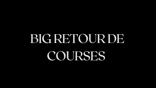 Retour de courses Intermarché drive ☀️