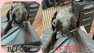 ##Route tuch up kese kare ||  ##safed bal kale kese kare ##haircolor ##haircolouring ##hair