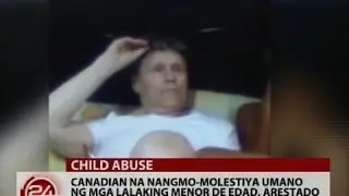 24Oras: Canadian na nangmo-molestiya umano ng mga lalaking menor de edad, arestado