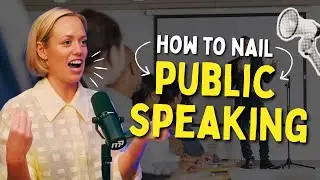 how to up your public speaking game (ep803)