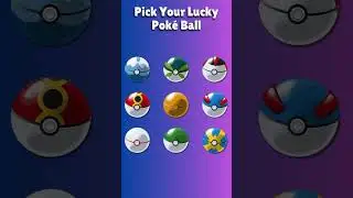 Choose Your Pok&eacute; Ball to Reveal a Surprise! 🎁 Pok&eacute;mon Mystery Challenge⚡️Part-34 #pokemon #pokemongo