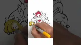 Drawing Bowser | Speed Version