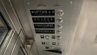 Mongrain? Hydraulic Elevator | Fulton Center Subway Station (A/C/J/Z/2/3 Trains) | Manhattan NYC, NY