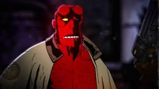 Animated Hellboy test