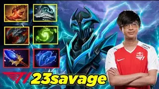 23savage - RAZOR 18 KILLS WITH REFRESHER ORB AND SATANIC - DOTA 2 PRO PLAYER GAMEPLAY
