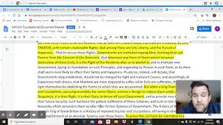 Declaration of Independence Summary