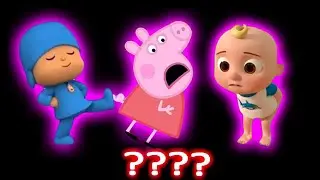 7 Pocoyo & Nina Give Me! Hey It's Mine! Sound Variations in 35 Seconds