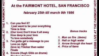 Andy Gibb Talks With The Audience - Fairmont Hotel SF 1986